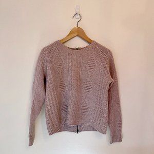 Light Purple Madewell Wool Sweater